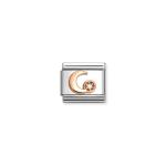 Composable Classic Link Moon With White Stone