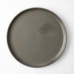 Flat Stackable Dinner Plate Choose From 6 Colours - Grey