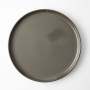 Flat Stackable Dinner Plate Choose From 6 Colours - Grey