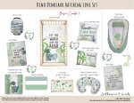 Cot Duvet Bedding Dino Dinosaur Hatching Love Set