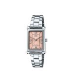 Casio Womens Pink Analogue Metal Strap WATCH-LTP-1234DD-4ADF