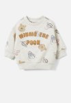 Cotton On Alma Drop Shoulder Sweater Lcn - Lcn Dis Oatmeal Marle winnie The Pooh Faces