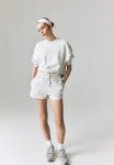 Sweatshirt Shorts - Light Grey Marl