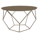 Facet Coffee Table - Mocha Bronze Gold Ferro