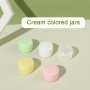 10pcs 10g Empty Round Jars - Refillable Travel Containers For Cosmetic Lotion Cream Makeup Bead Eye Shadow Rhinestone Samples Travel Essentials