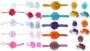 Baby Headbands Girl's Flower & Diamante Footies With Headbands 10 Sets - Mixed 0 - 2 Years