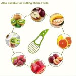 Avocado Slicer & Pitter - Easy Core Remover And Fruit Separator Durable Plastic Kitchen Gadget