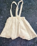 Monkeymunx White Tonal Flower Dress 3 4Y