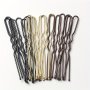 50 Pcs/pack 5cm Metal Hair Clip U-shaped Bobby Pin Side Clip Bangs Clip Hair Accessories For Women
