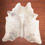 A Grade Cow Hide 046 Grey L - Large / Grey / Panelled