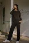 Jasper Track Pants - Large Chocolate