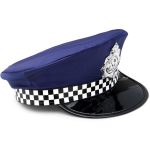 Navy Blue Police Hat