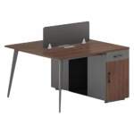 Smte Modern Office Workstation Desk ZY1404-2A 140?120?105CM
