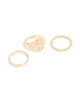 Goldair Gold Mary & Bubble Rings 3-PACK - M l