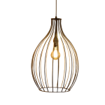 Lorraine Pendant - Light Grey Ferrotex