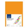Marlin Project Boards A4 160GSM 100S Bright Orange