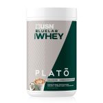 Plato Bluelab Caribbean Mocha Flavor 100% Whey Protein Powder 704 G