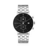 Chrono Silver "black & Steel