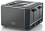 Bosch 4 Slice TOASTER Designline Graphite TAT5P445GB