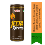 Sosyo Xtreme Jeera Soda Can Jeera Masala Soda Cumin Drink 250ML - Refreshing Indian Fizzy Spiced Cumin Carbonated Drink Tangy