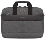 Designs Boston Toploader 15.6 Inch Grey Notebook Bag