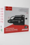 Hoco D107 Dual Camera Dashcam With 24HOUR Parking Monitor Features