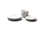 - Gold Rimmed 12PCE Dinner Set In A Gift Box