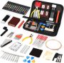 72PCS Guitar Tool Kit Portable Repairing Maintenance Ukulele Electric Bass