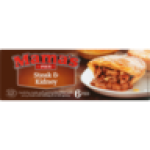 Frozen Steak & Kidney Pies 6 Pack