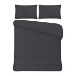 Always Plain Double Comforter Charcoal