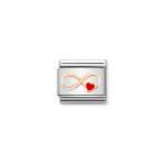 Composable Classic Link Infinity Red Heart