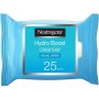 Neutrogena Cleansing Wipes Hydro Boost Cleansing Face Pack Of 25 Wipes