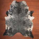 Aas Grade Cow Hide 508 Black white XXL - Extra Extra Large Black white Speckled