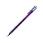 Hybrid Gel Dual-metallic Roller Pen Violet N Metallic Blue – K110-DVX