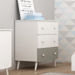 Chest Of Drawers With Retro Legs 3 Drawer