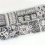 180/360/580PCS 304 Stainless Steel Flat Washers Set Perfect For Home Decor Factory Repair Kitchens Shops & More