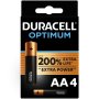 Duracell Optimum Batteries Aa 4 Pack