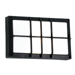 Rectangle Grid 1X15W Es Die Cast Poly Cover IP44
