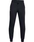 Boys' Ua Rival Fleece Joggers - BLACK-001 Ylg