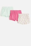 3-PACK Cotton Jersey Bloomers - Multi