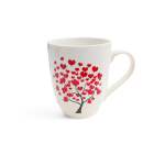 Heart Of Tree Mug White