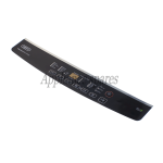 Defy Washing Machine Control Panel Inlay