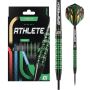 Athlete Green Brass 10 Gr Darts Set