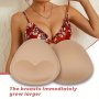 2 Pairs Reusable Bra Insert Pads Invisible Anti-convex Chest Enhancer Pads Women's Lingerie & Underwear Accessories