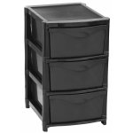 - 3-DRAWER Unit - Full Black