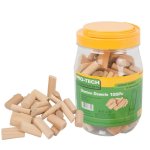 Domino Tenon 10X50MM 100PC Jar Beech Wood