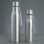 Durable Stainless Steel Water Bottle For Outdoor Activities - Large Capacity Non-insulated Pvc-free Ideal For Sports & Fitness