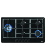 Defy Gemini Gas Hob Black DHG128