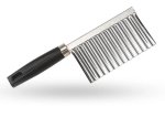 Crinkle Cutter Knife - Stainless Steel Wave Slicer