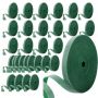 20 Adjustable Reusable Garden Plant Ties Green Tape For Climbing Plants